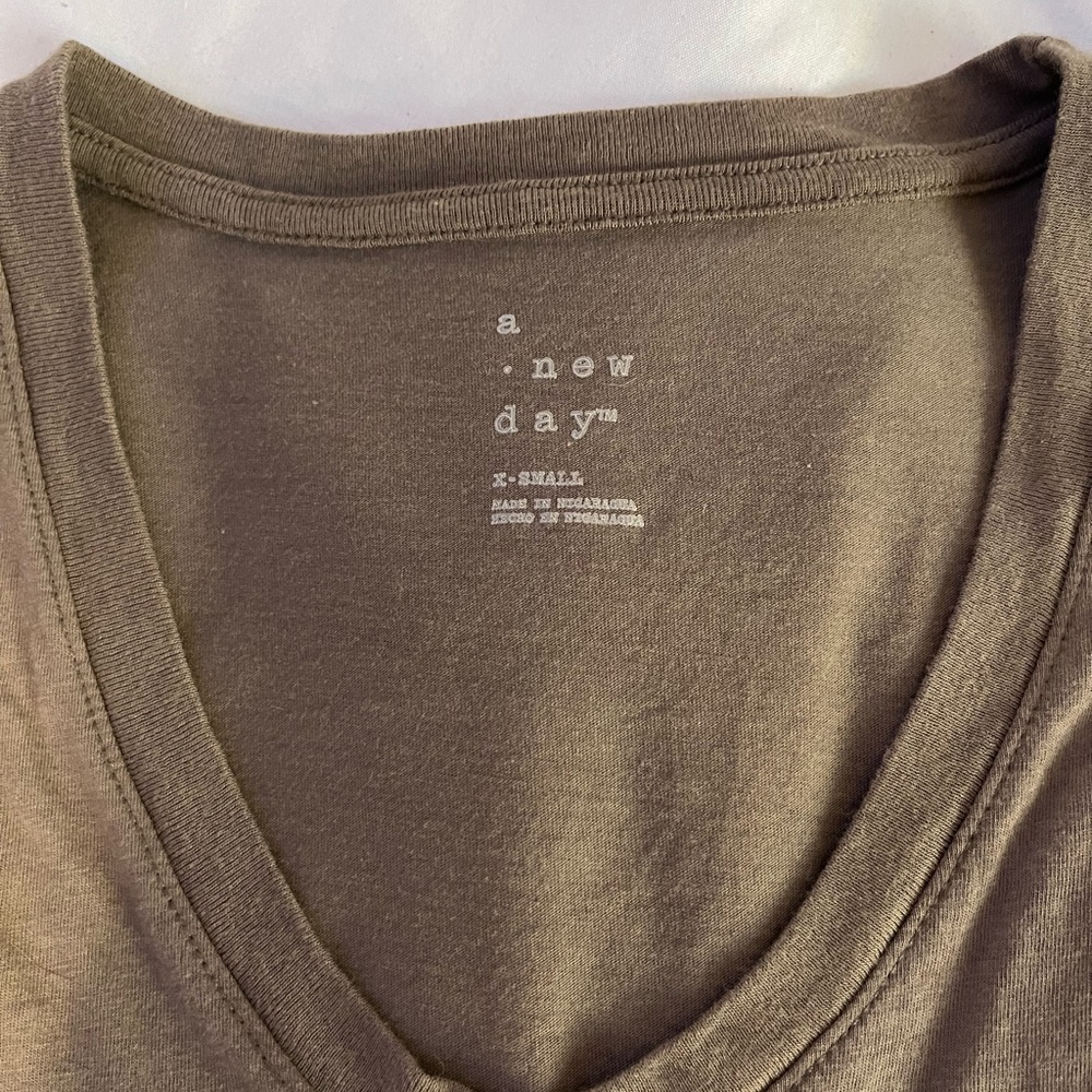 Deep Grey Basic Tee - Picture 2 of 2